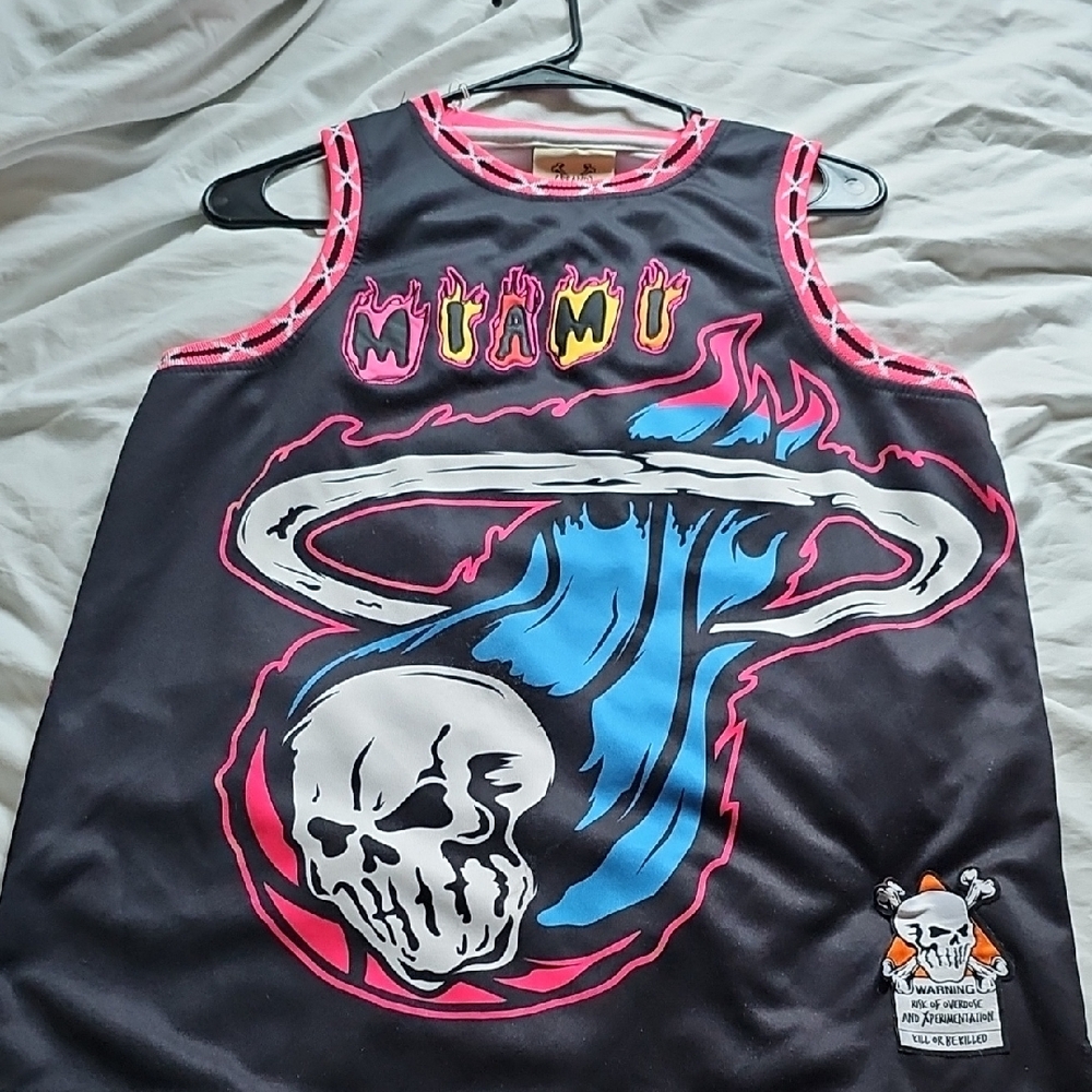 Vintage One Of A Kind Miami Heat Jersey